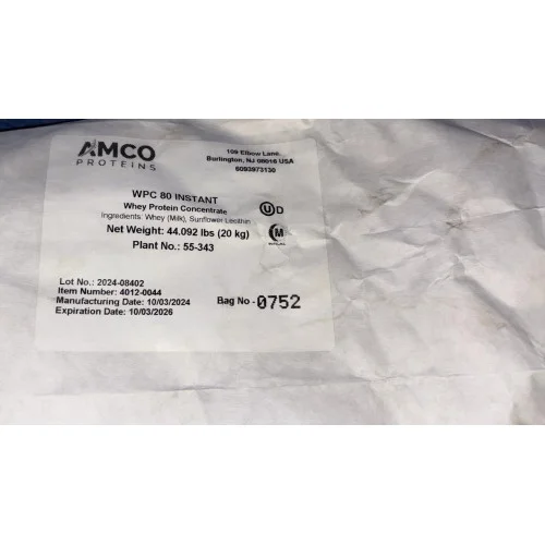 Wpc 80 Imported Protein Whey Protein Concentrate 80%